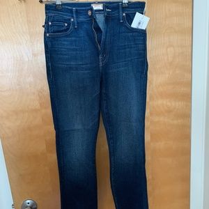 MOTHER Insider Crop Step Fray